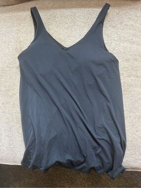 Athleta Black V-Neck Everyday Tank
